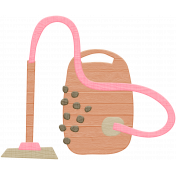 Spring Cleaning Mini Kit- Wooden Vacuum