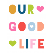 The Good Life- April 2019 Pocket Cards- Card 01 3x4