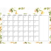 The Good Life: May Calendars- Calendar 1 A4