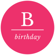 Birthday Words & Tags Kit: birthday 2