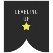 Birthday Words & Tags Kit: leveling up