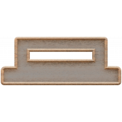 Templates Grab Bag Kit #23: wood tab 1 template