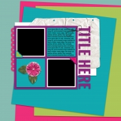 Layout Templates Kit #51- 51b