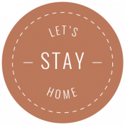 The Good Life- November 2019 Words & Tags- Label Let's Stay Home