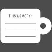 The Good Life: December 2019 Labels & Words Kit- label this memory