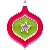 The Good Life: December 2019 Christmas Elements Kit- enamel ornament 2