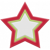 The Good Life: December 2019 Christmas Elements Kit- rubber star white