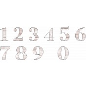 The Good Life: January 2020 Alphas Kit- alpha 45 numbers