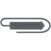 The Good Life: January 2020 Mini Kit- rubber clip gray