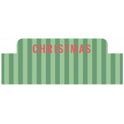 Deck The Halls Words & Labels- Label Christmas