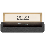Clear Calendar Tabs Kit- clear tab 2022