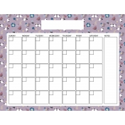 The Good Life: March 2020 Calendars Kit- 2 Calendar 8.5 x 11 blank