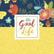 The Good Life- February 2020 Pocket Cards- Card 04 4x4