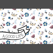 The Good Life- March 2020 Pocket Cards- Card 04 4x6