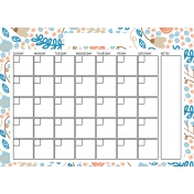 The Good Life- April 2020 Calendars- Calendar 1 5x7 Blank