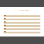 The Good Life- April 2020 Pocket Cards- JC 10 4x6