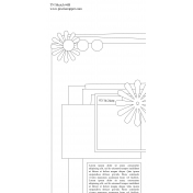 Travelers Notebook Layout Templates Kit #6- Sketch 6b