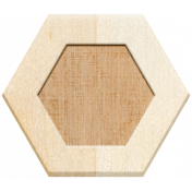 The Good Life- June 2020 Elements- Wood Hexagon 2