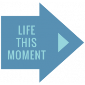 The Good Life- June 2020 Labels & Words- Label Life This Moment