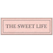 The Good Life: August 2020 Elements Kit- the sweet life