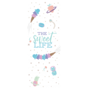 The Good Life: August 2020 Journal Me 01 3 x 8 Template