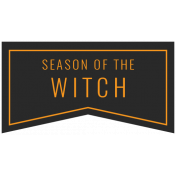 The Good Life- October 2020 Samhain Mini Kit- label season of the witch