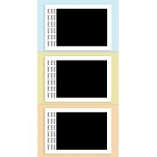 Travelers Notebook Layout Templates Kit #13- Layout Template 13a