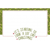 The Good Life: December 2020 Christmas Pocket Cards Kit- Journal Card 4 4x6