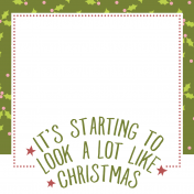 The Good Life: December 2020 Christmas Pocket Cards Kit- Journal Card 4 4x4