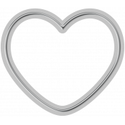 Templates Grab Bag #35- Wire Heart Small Template