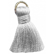 The Good Life: December 2020 White Christmas Elements- Tassel