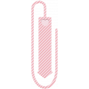 The Good Life: December 2020 Pink Christmas Elements Kit- Paperclip With Heart