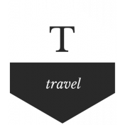 World Traveler Bundle #2- Black And White Labels- Label Travel 1