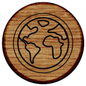 World Traveler Bundle #2- Neutral Elements- Neutral Label Globe Circle