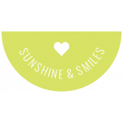 Summer Lovin_Label Half Circle-Sunshine & Smiles