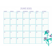 Good Life June 21_Planner-Calendar June 2021