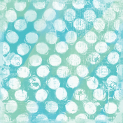 Good Life June 21_Painted paper-Dots white blue green