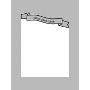 Pocket Card Template Kit #9_Pocket Card-Banner-Curved 3x4