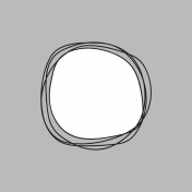 Pocket Card Template Kit #9_Pocket Card-Doodle Circle 4x4