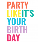 Make A Wish_Journal Card-Party Like It's Your Birthday 3x4