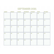 Good Life Sep 21_Planner-Calendar Dated