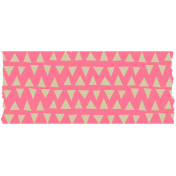 Good Life Sep 21_Washi Tape-Zigzag-Pink Brown Large