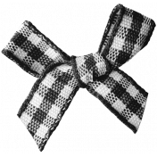 Good Life Oct 21_Bow Gingham-Black White