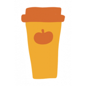 Good Life Oct 21_Coffee Cup-Orange Sticker