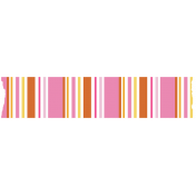 Good Life Oct 21_Washi Tape-Stripe-Pink Orange Yellow