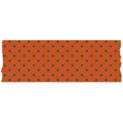 Good Life Nov 21_Washi Tape 15 Orange Dot