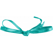 Good Life: December 2021 Elements- Ribbon Teal Bow