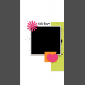 Travelers Notebook Layout Template 33b