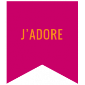 Good Life January 2022: Label Français- J'Adore (Flag)