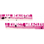 The Good Life: January 2022 label expect miracles